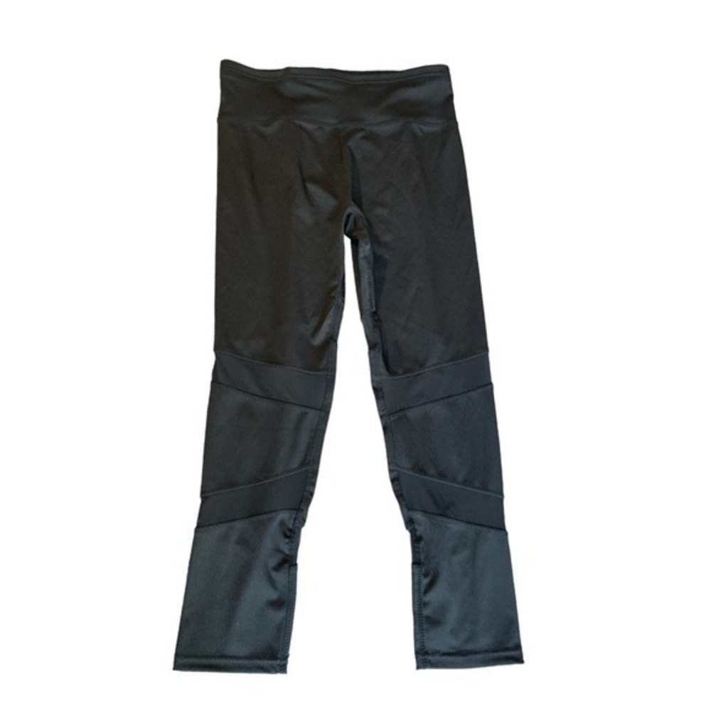 Good Karma Embrace Your Love Black Mesh Leggings Size Med EUC #7082